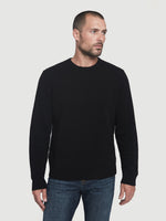 Sustainable Cashmere Seamed Crew 