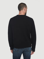 Sustainable Cashmere Seamed Crew 