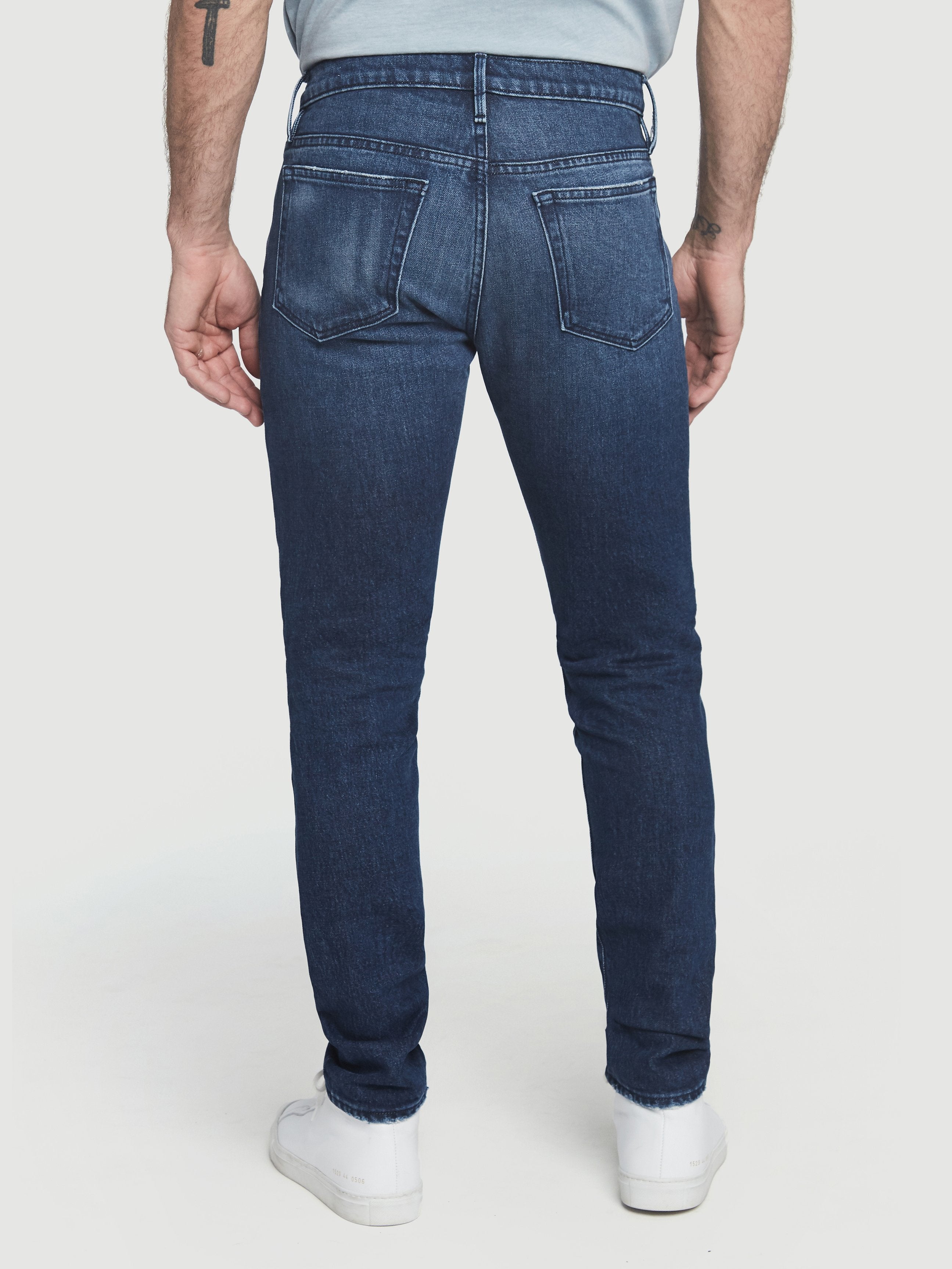 jeans back view