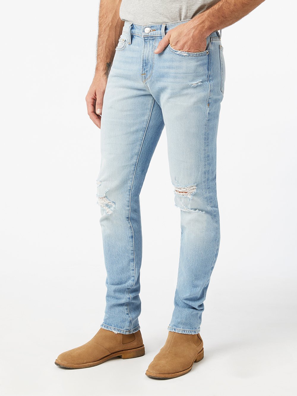 jeans side view