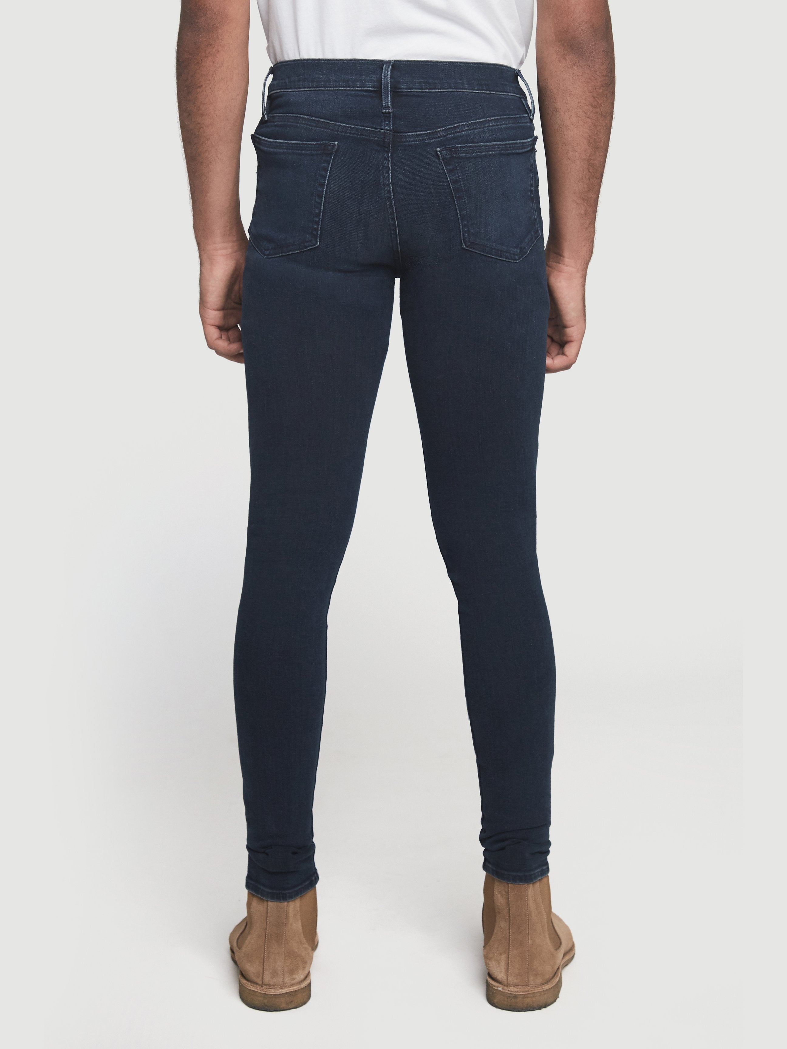 jeans back view