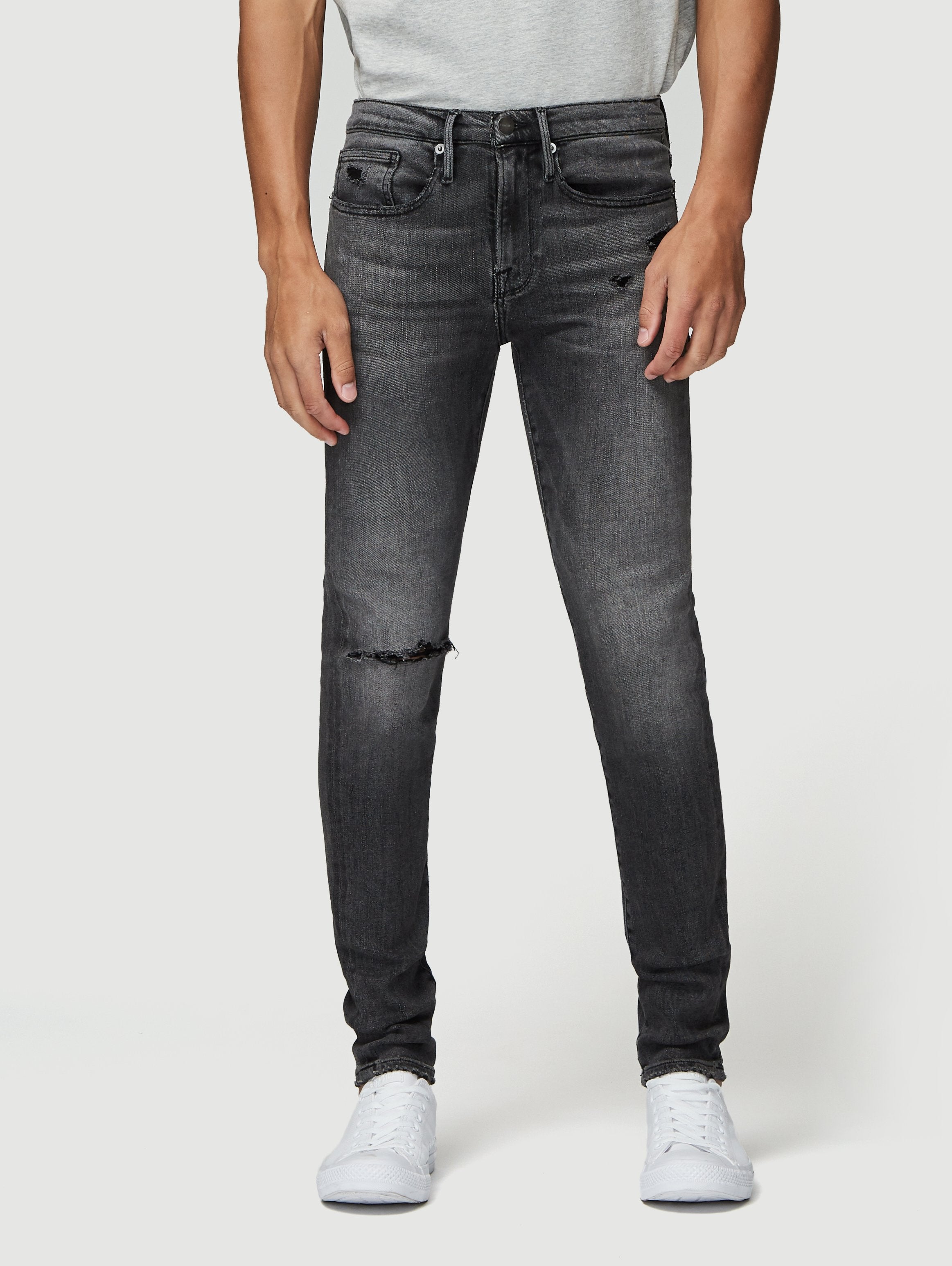 jeans front view
