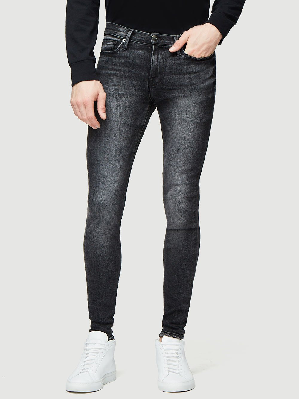 jeans front view