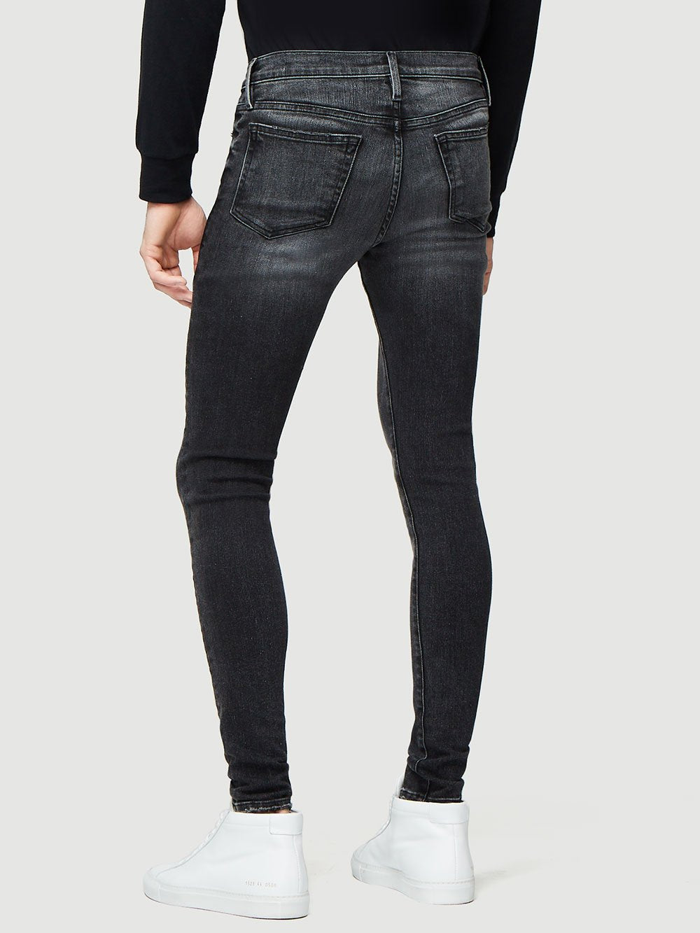 jeans back view