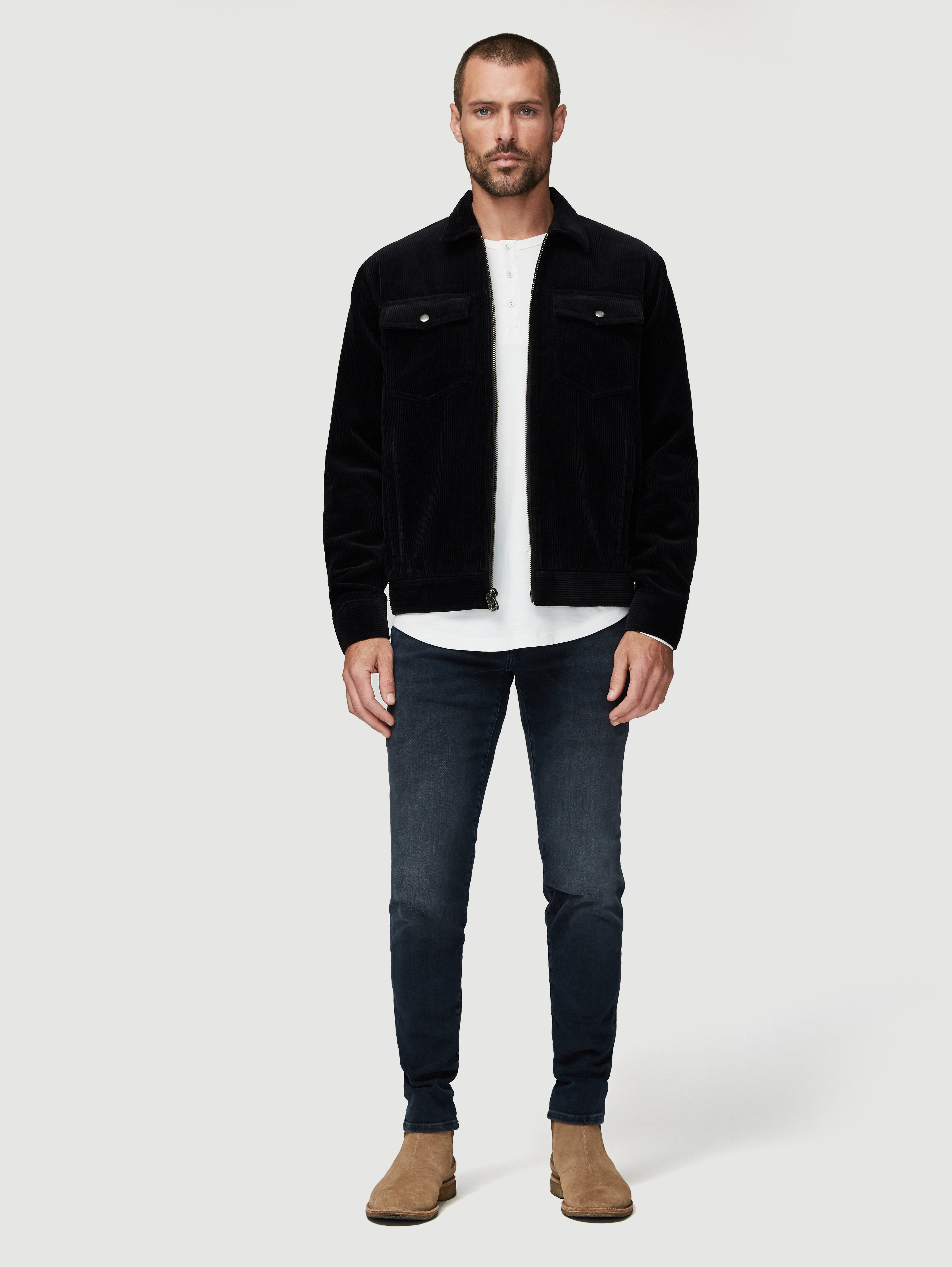 jeans front full body view