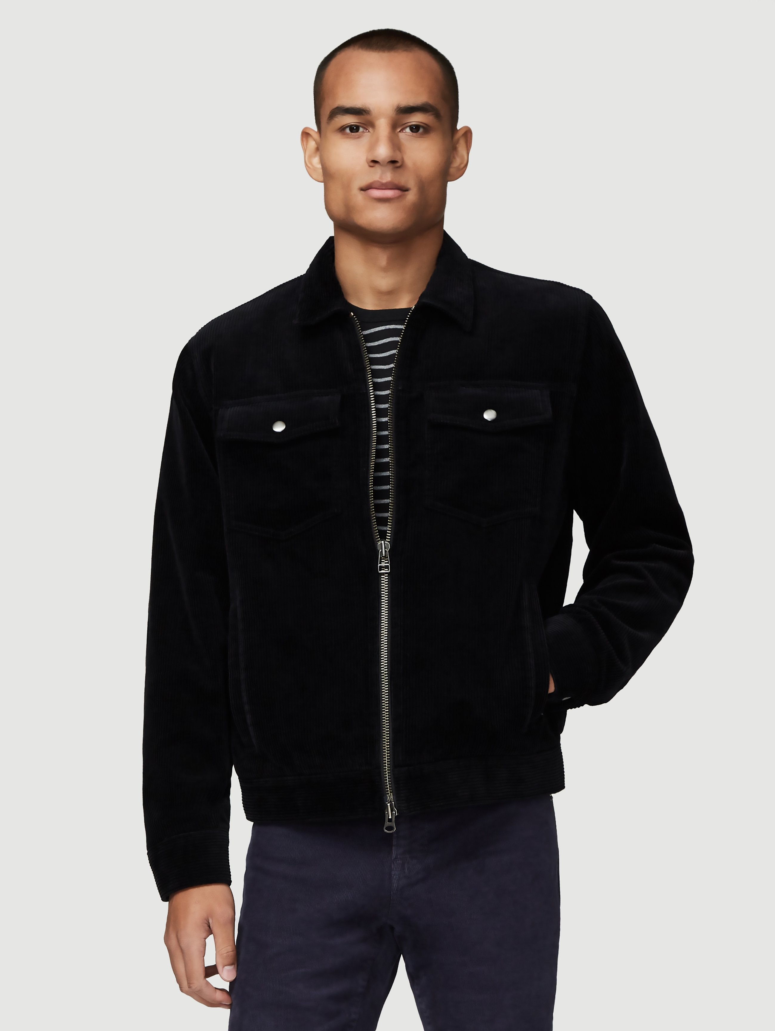 jacket front view