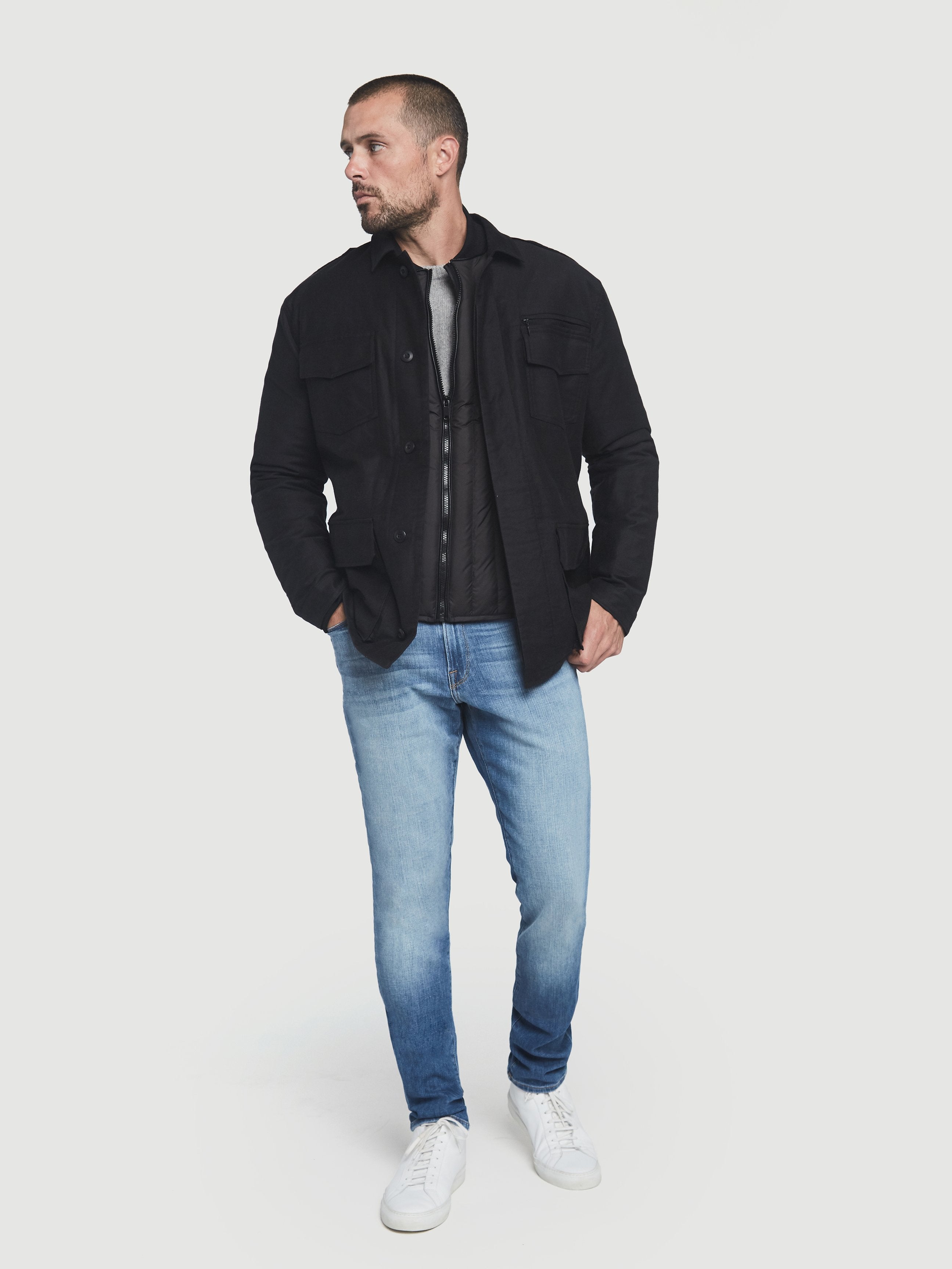 jacket front full body view