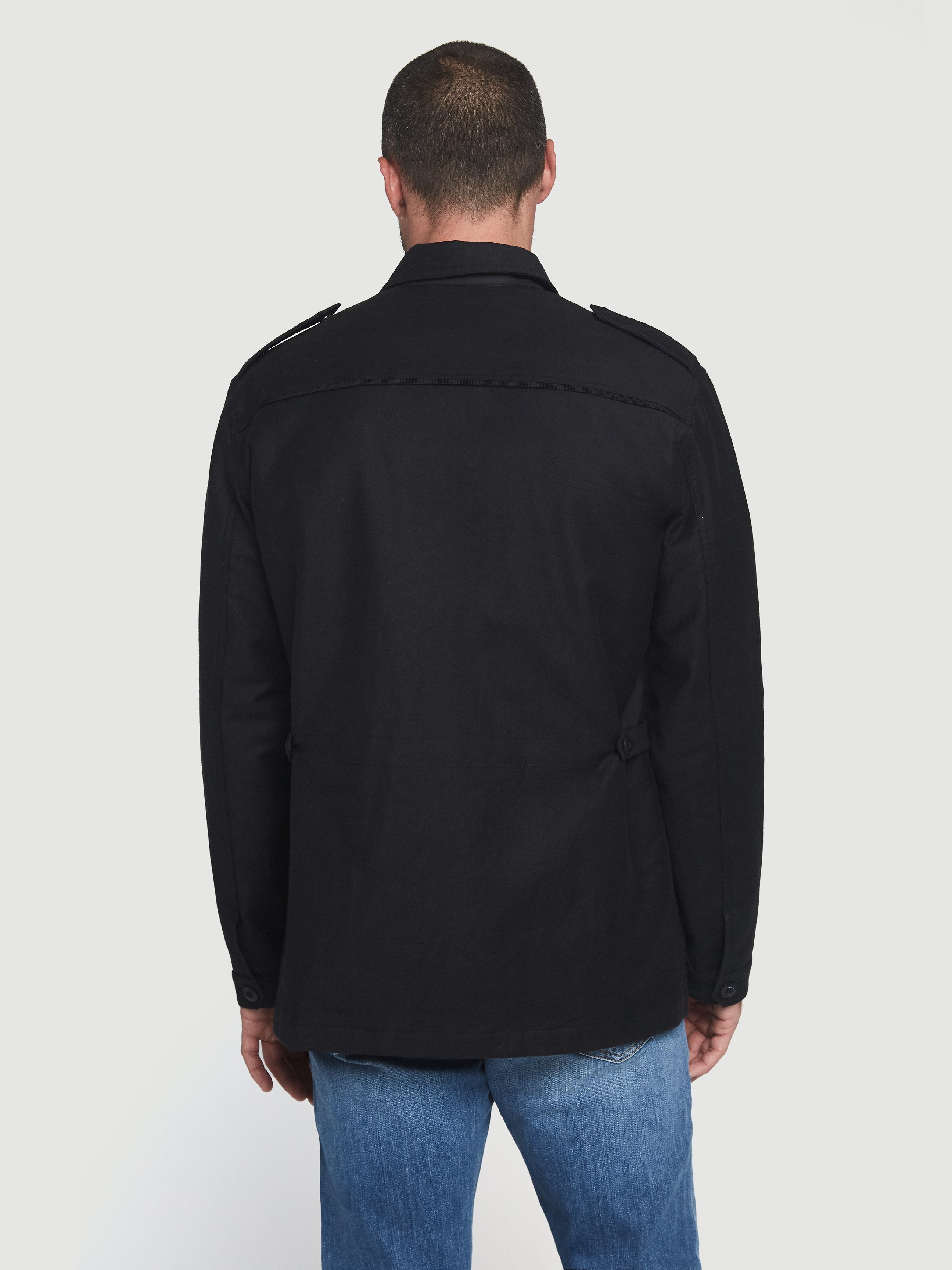 jacket back view