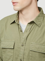 Long Sleeve Slouchy Double Pocket 