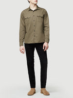 Long Sleeve Double Flap Pocket Shirt 