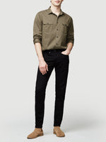 Long Sleeve Double Flap Pocket Shirt 