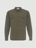 Long Sleeve Double Flap Pocket Shirt 