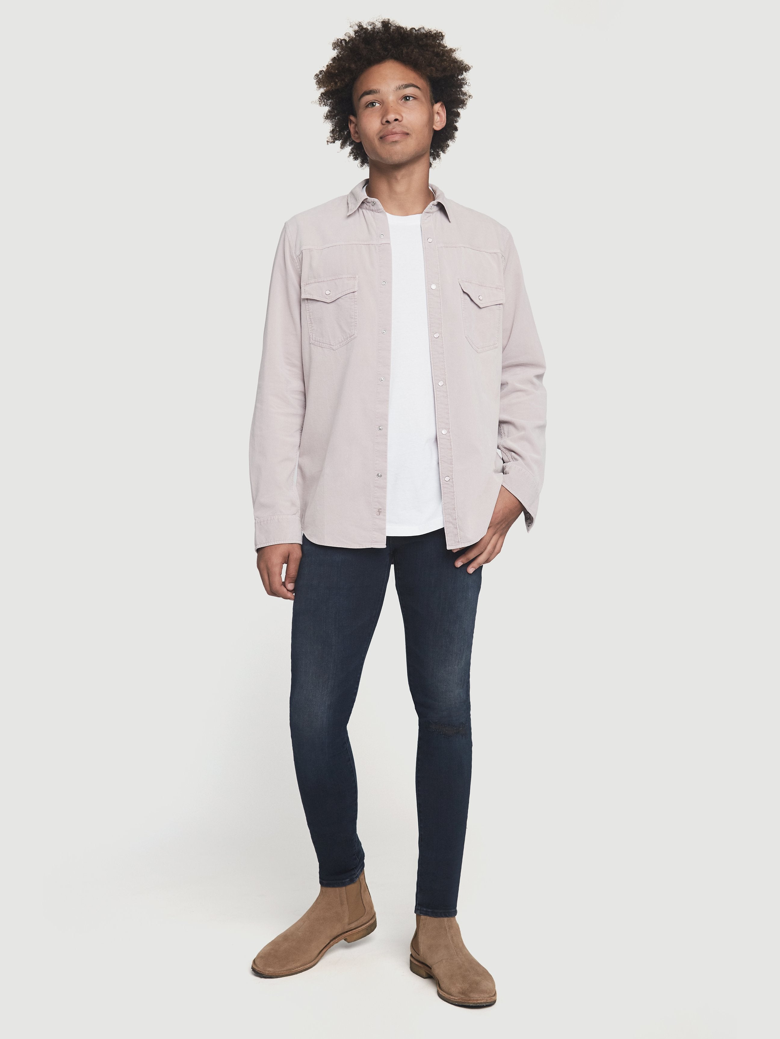 shirt front full body view