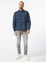 Plaid Single Pocket Shirt 