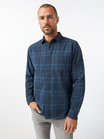Plaid Single Pocket Shirt 