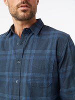 Plaid Single Pocket Shirt 