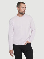 Sustainable Cashmere Seamed Crew 
