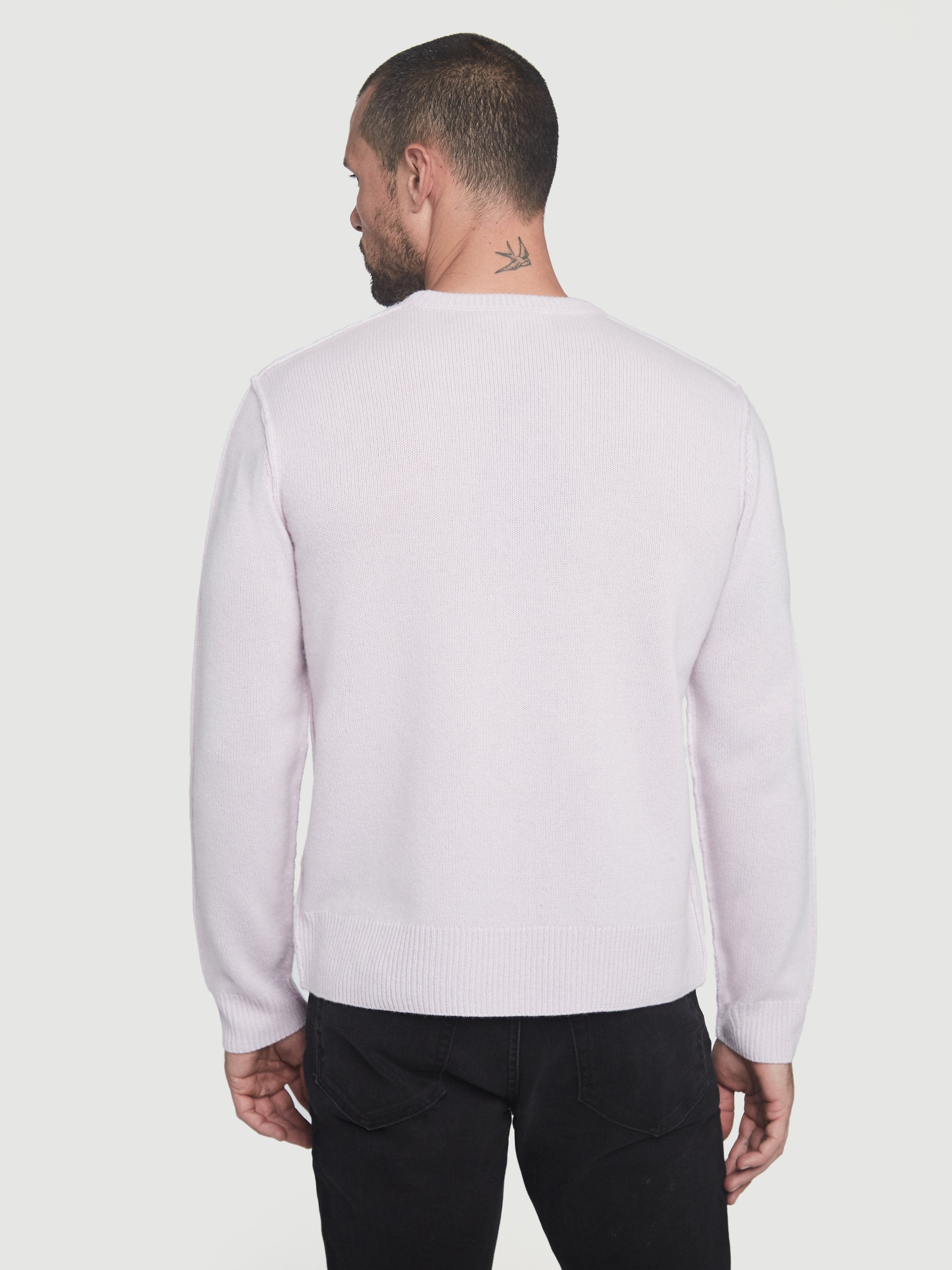 sweater back view