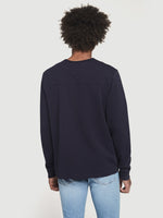 Long Sleeve Quilted Crew 