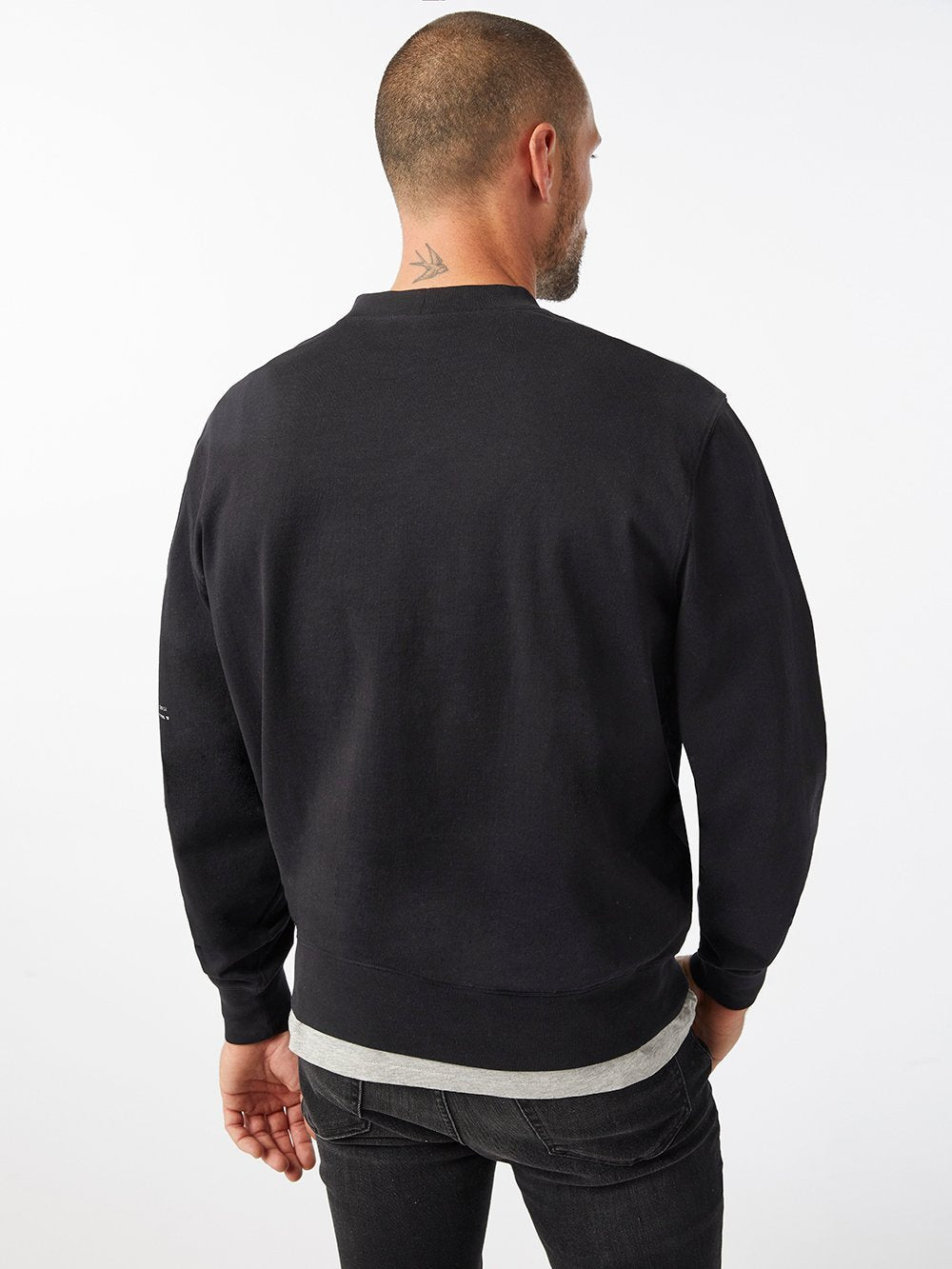 sweater back view