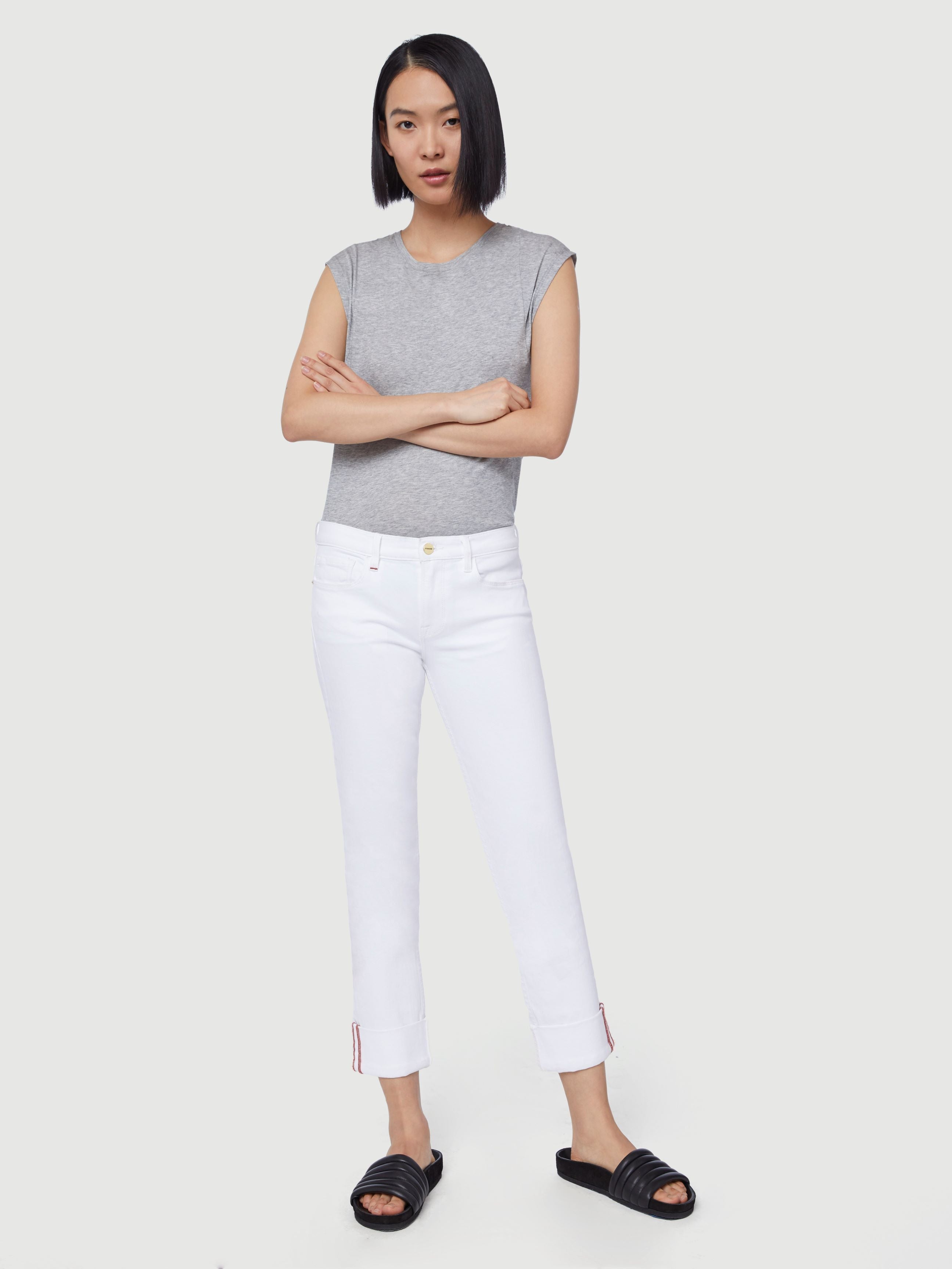 jean full front body view