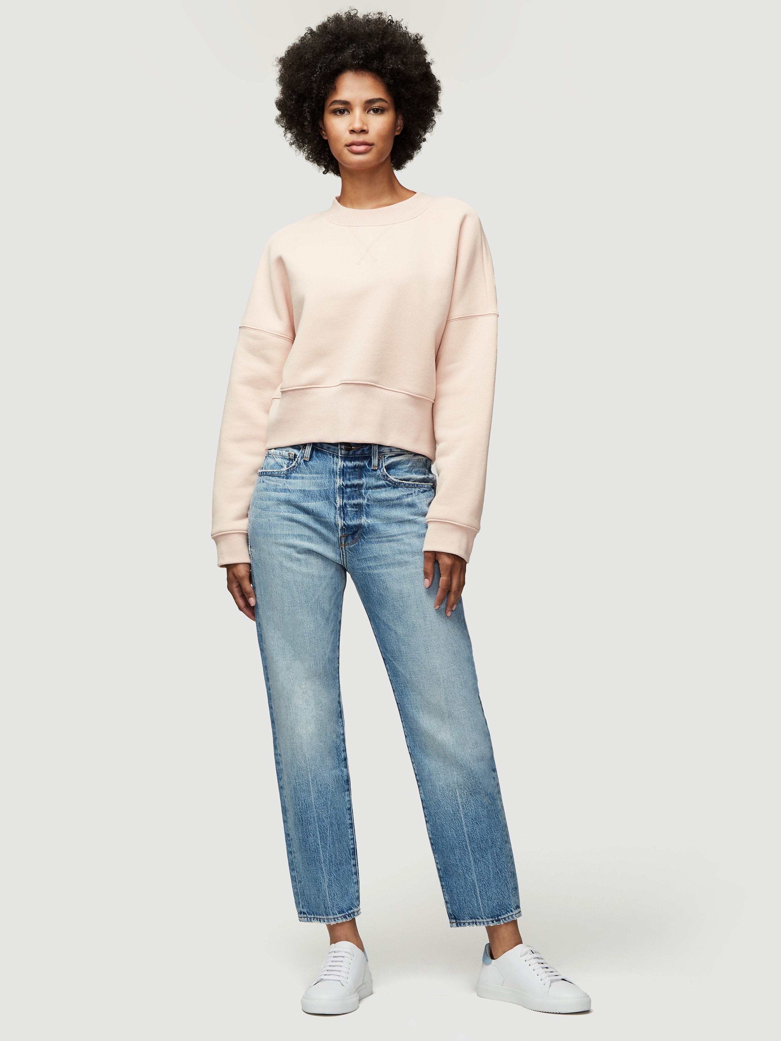sweater front full body view