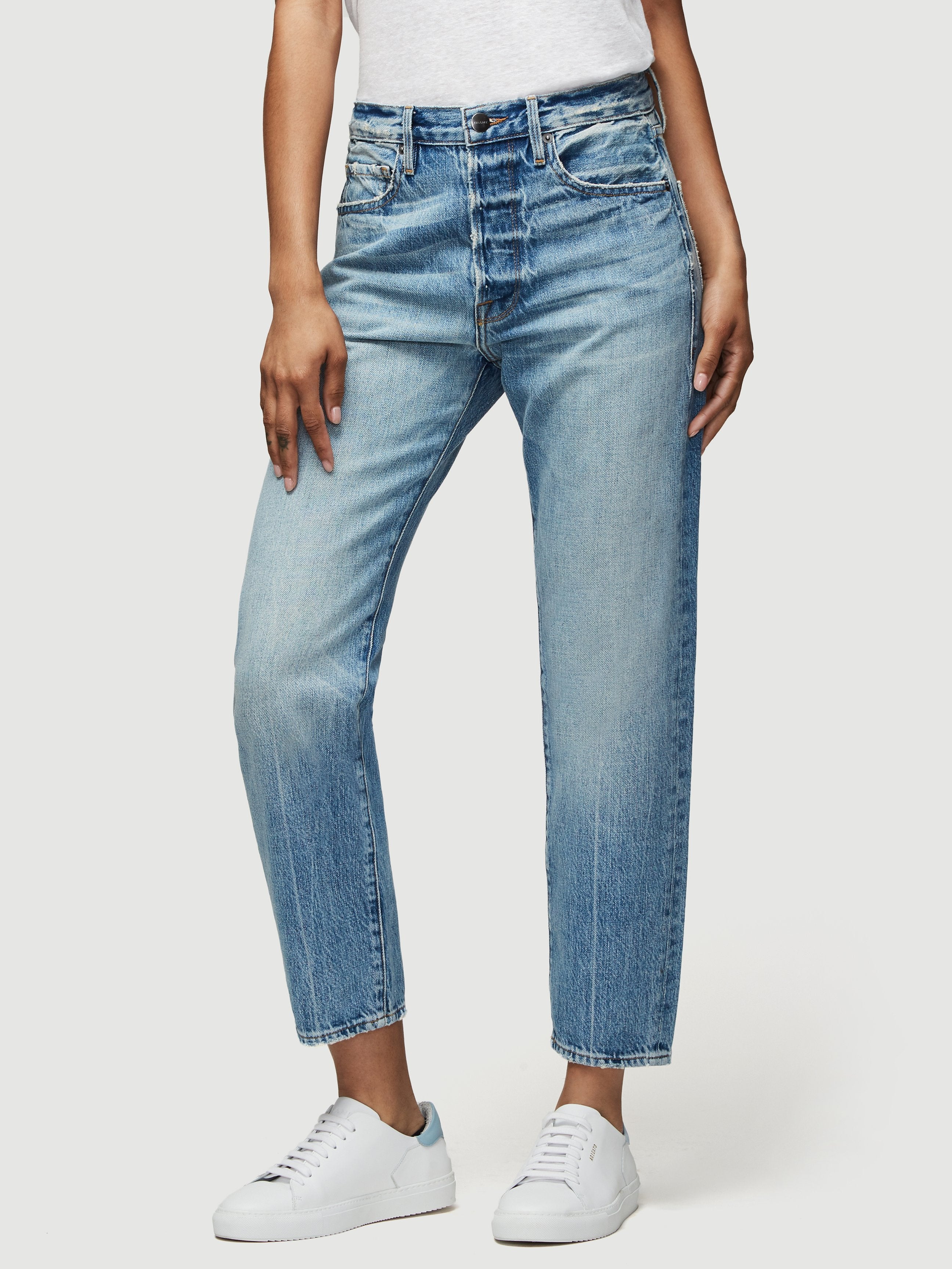 jeans front view