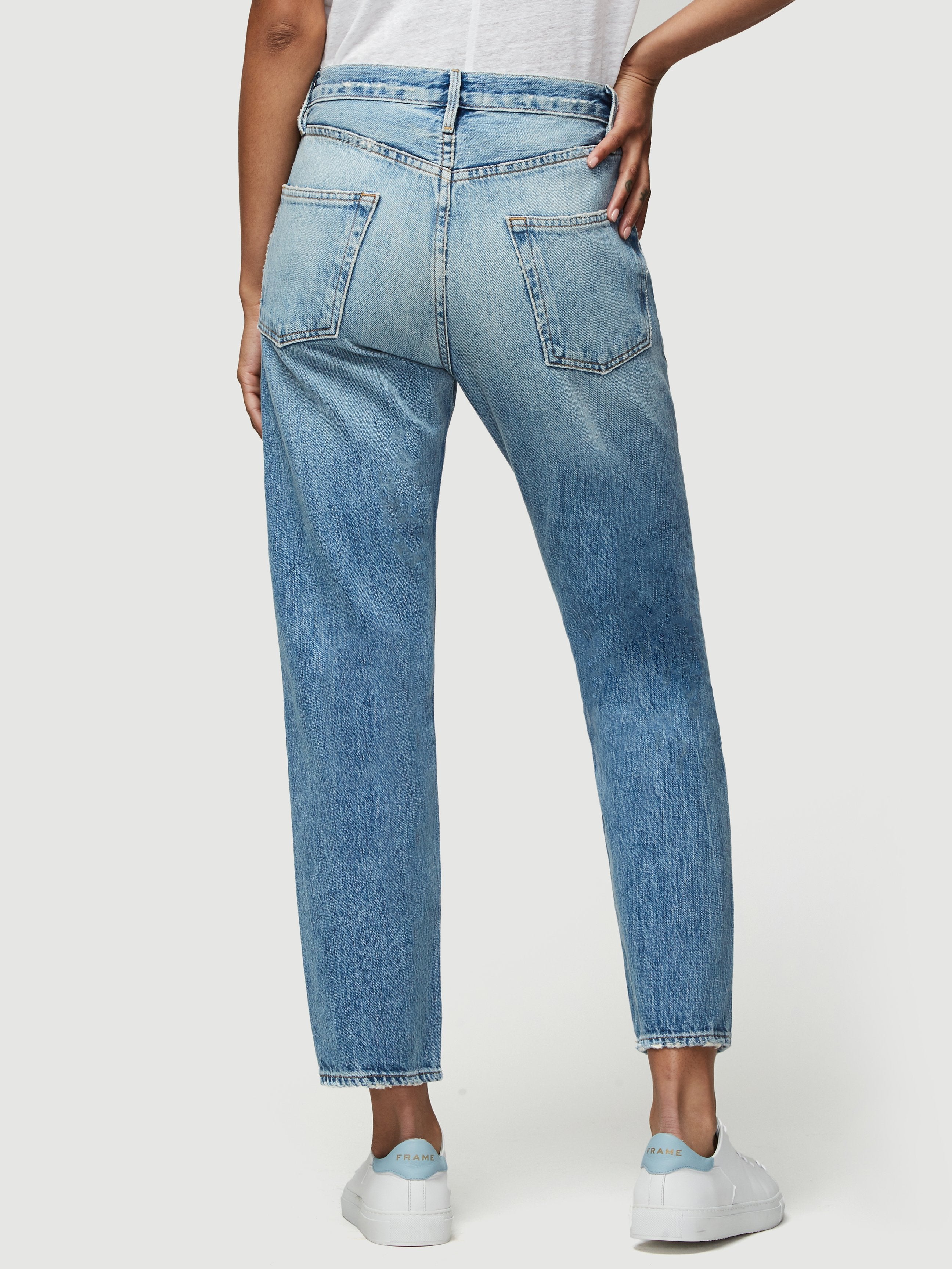 jeans back view