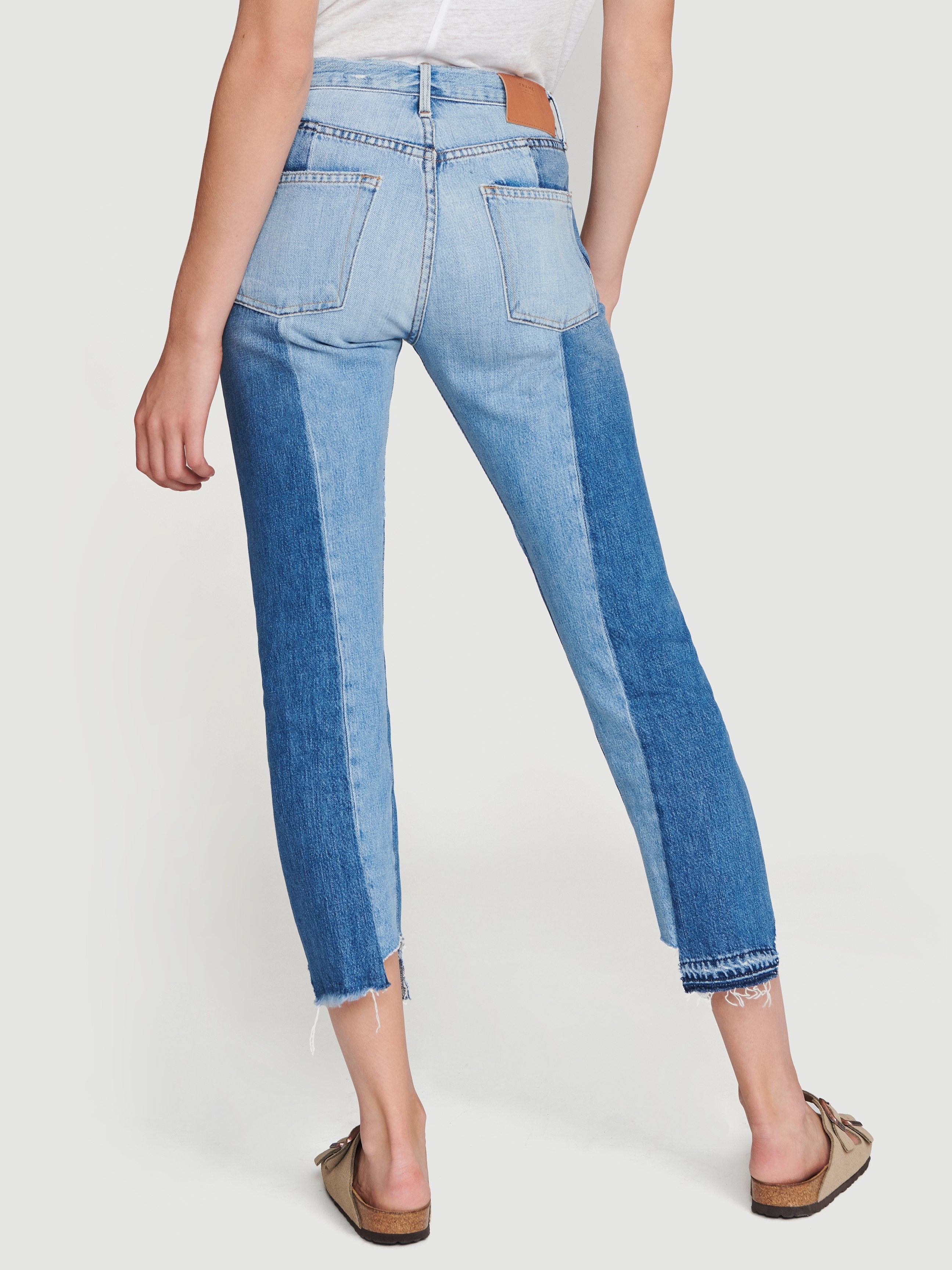 jeans back view