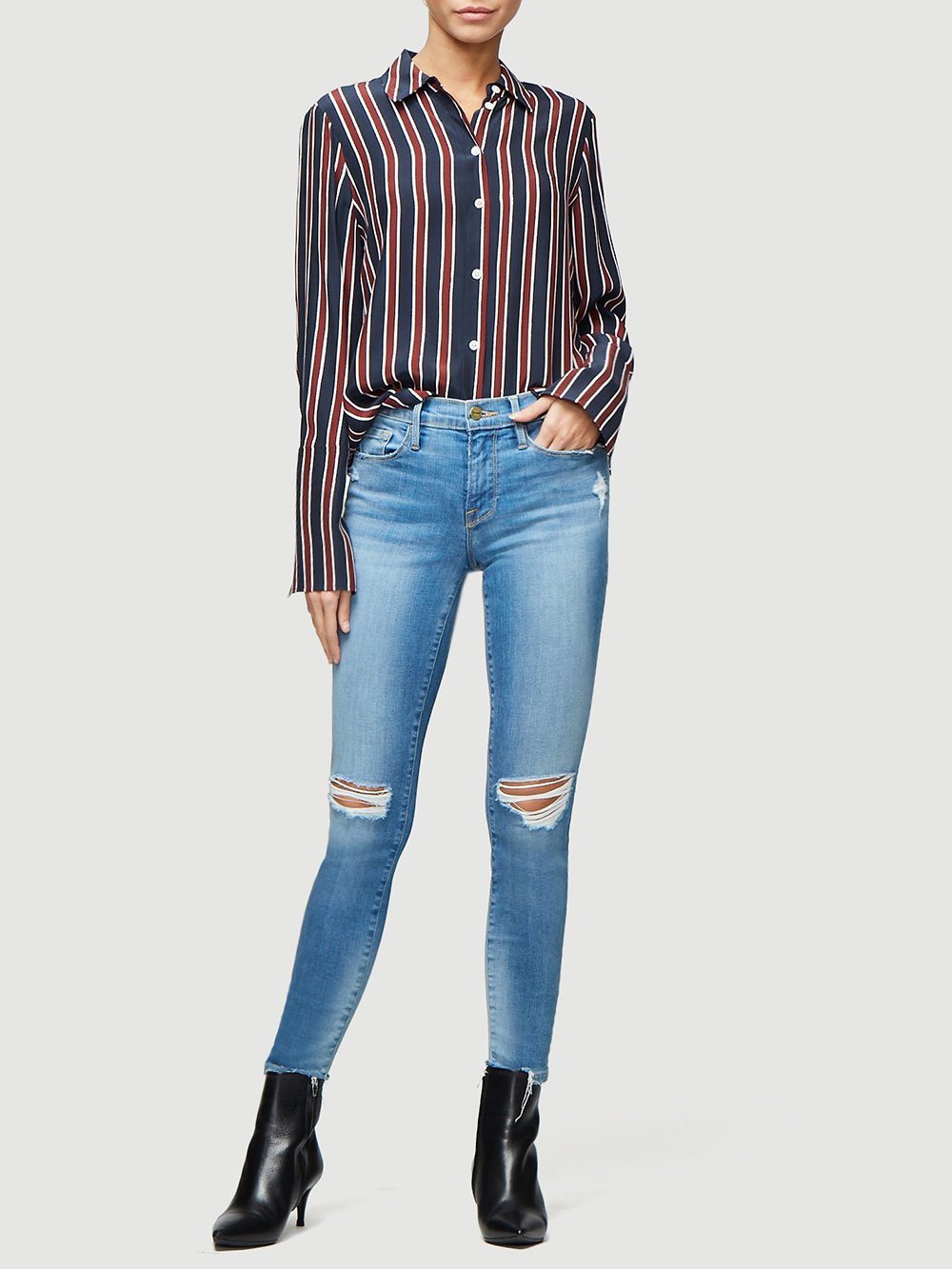 jeans front full body view