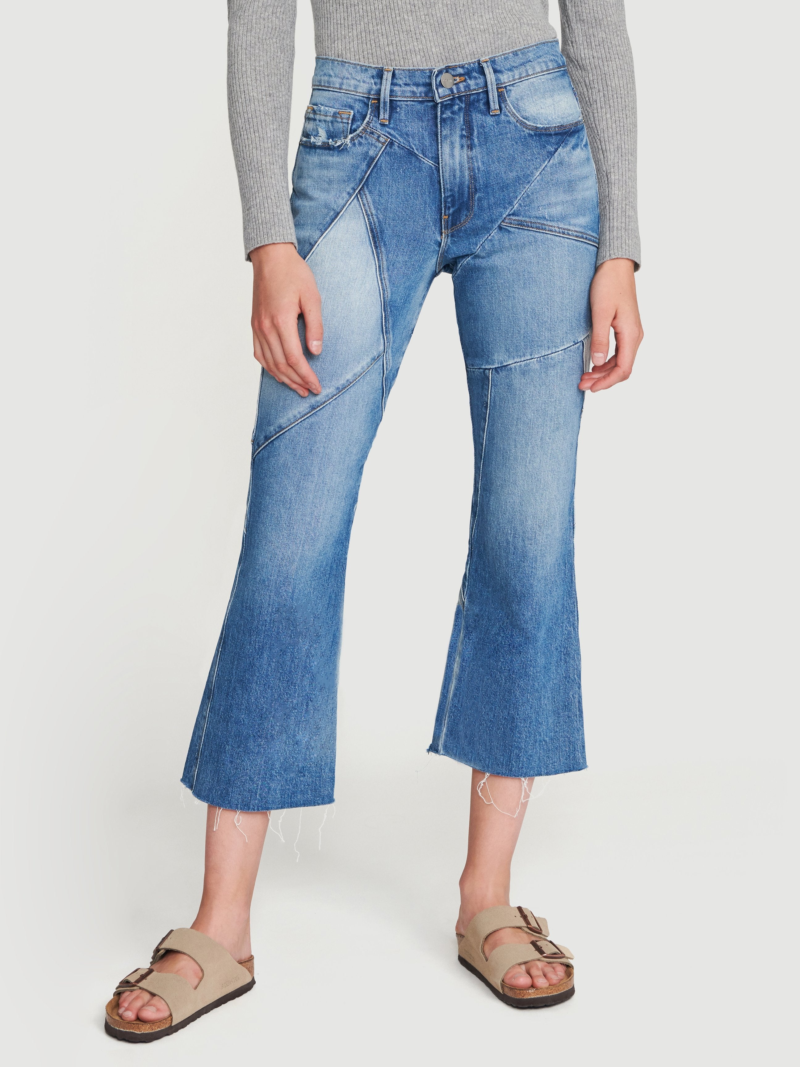 jeans front view