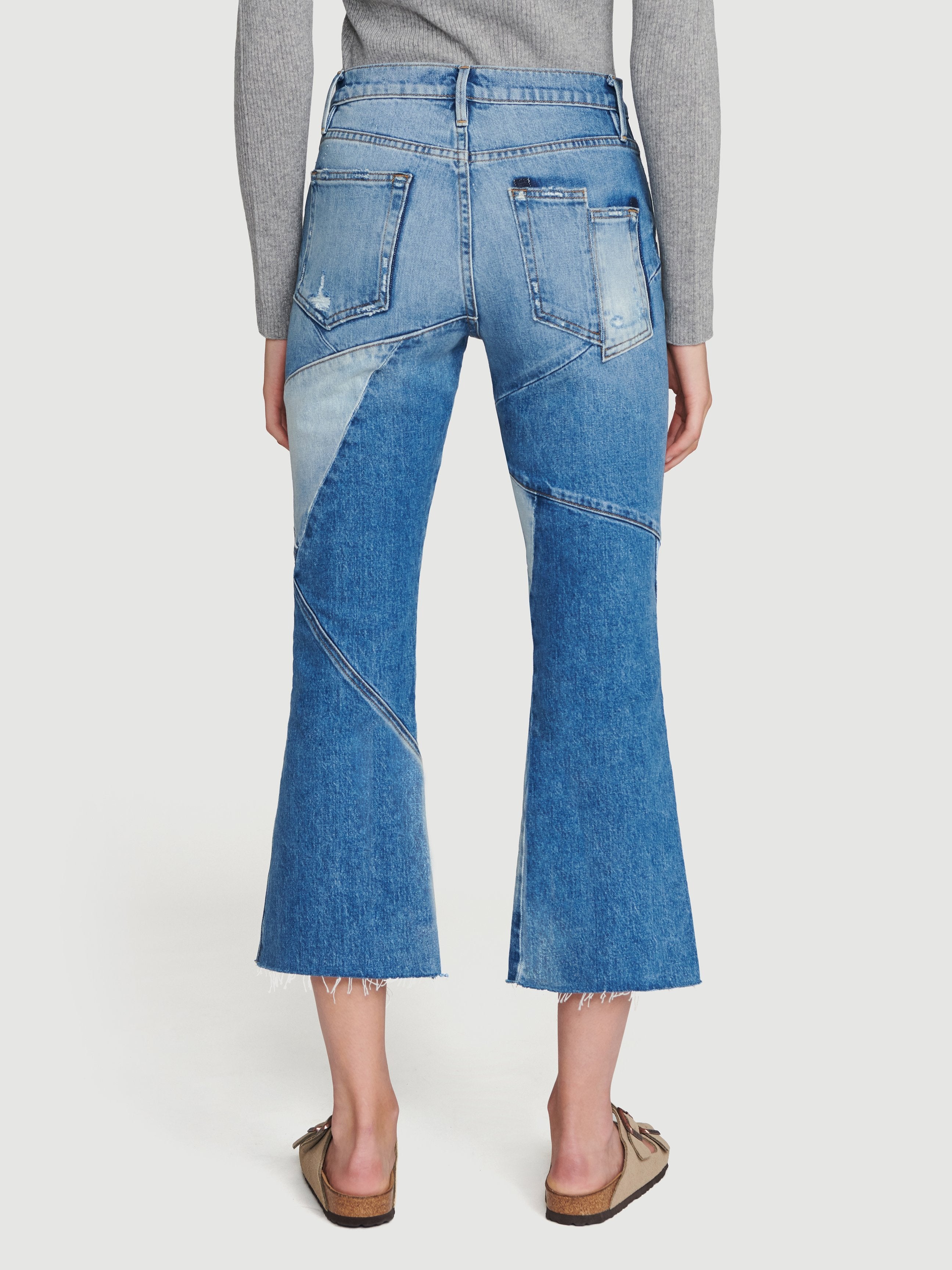 jeans back view