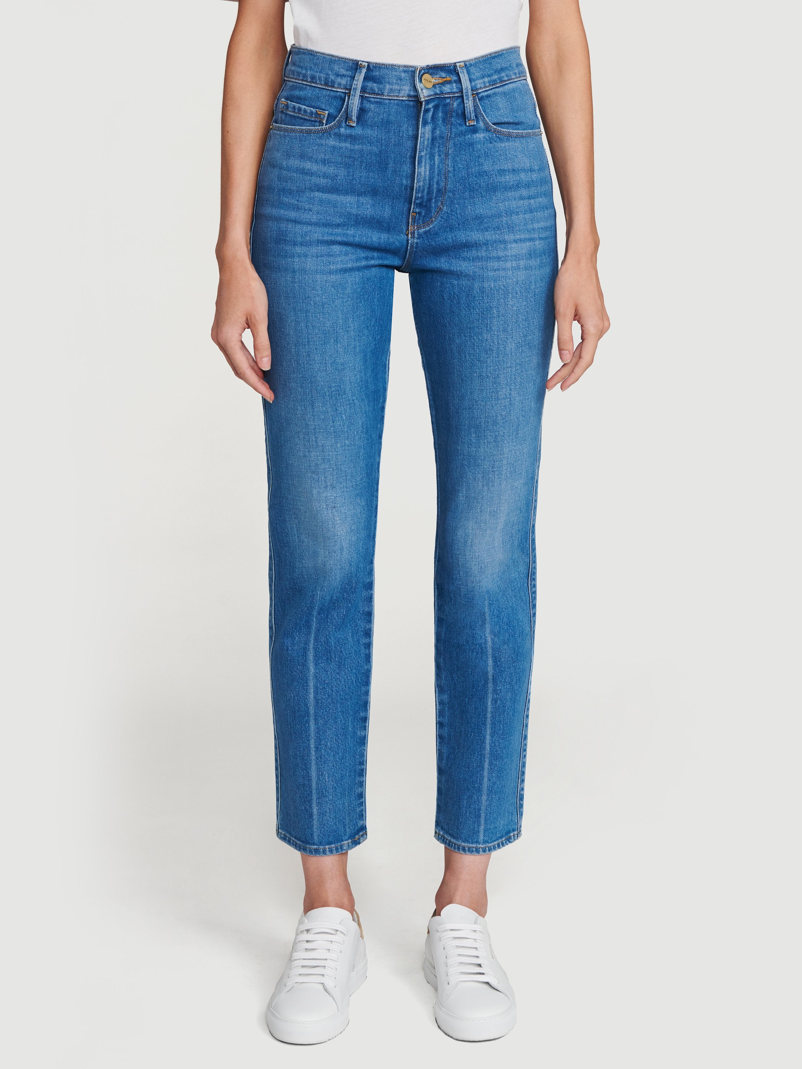 jeans front view