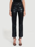 Le Sylvie Slender Straight Croc 