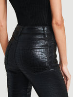Le Sylvie Slender Straight Croc 