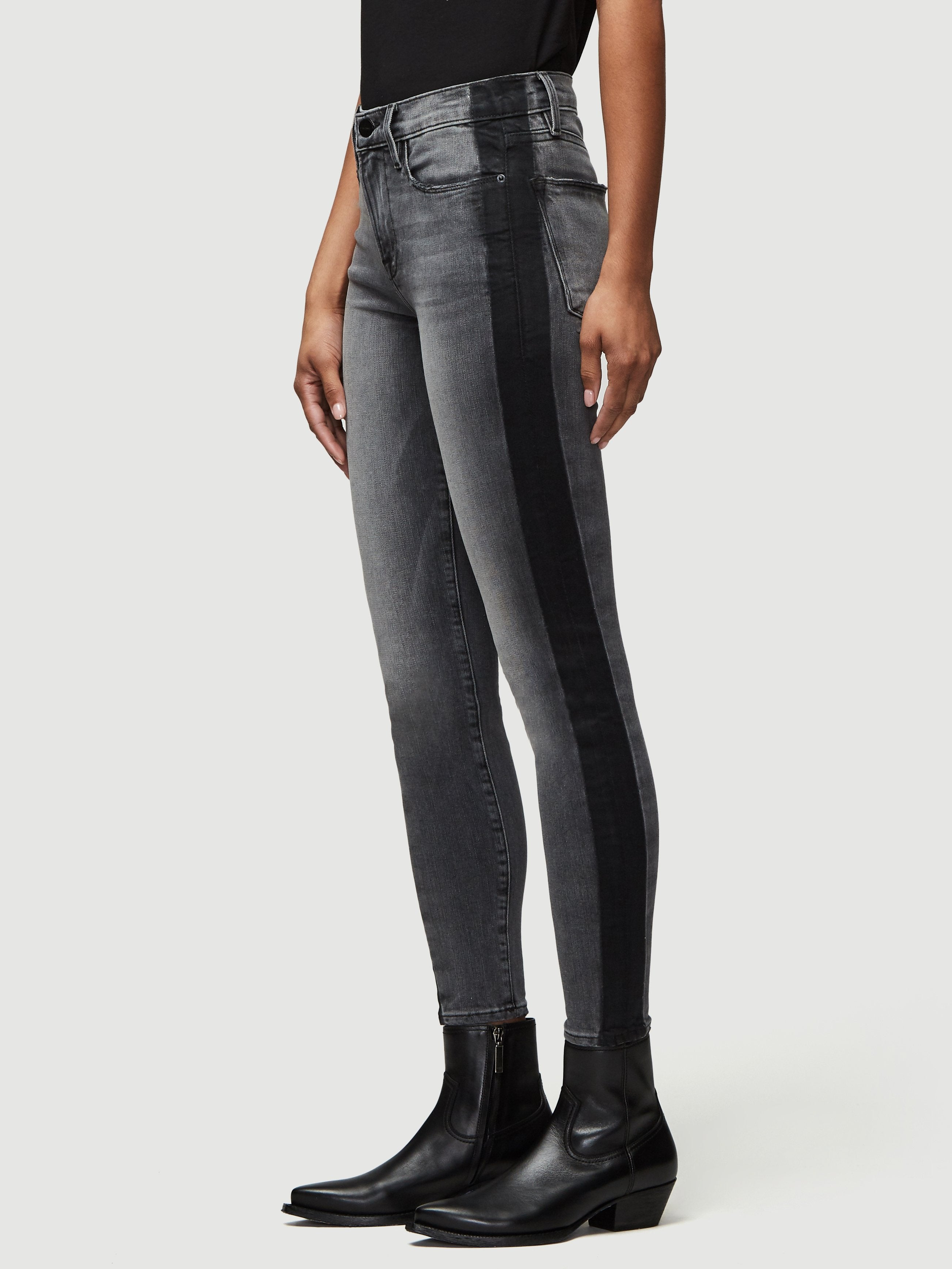 jeans front view