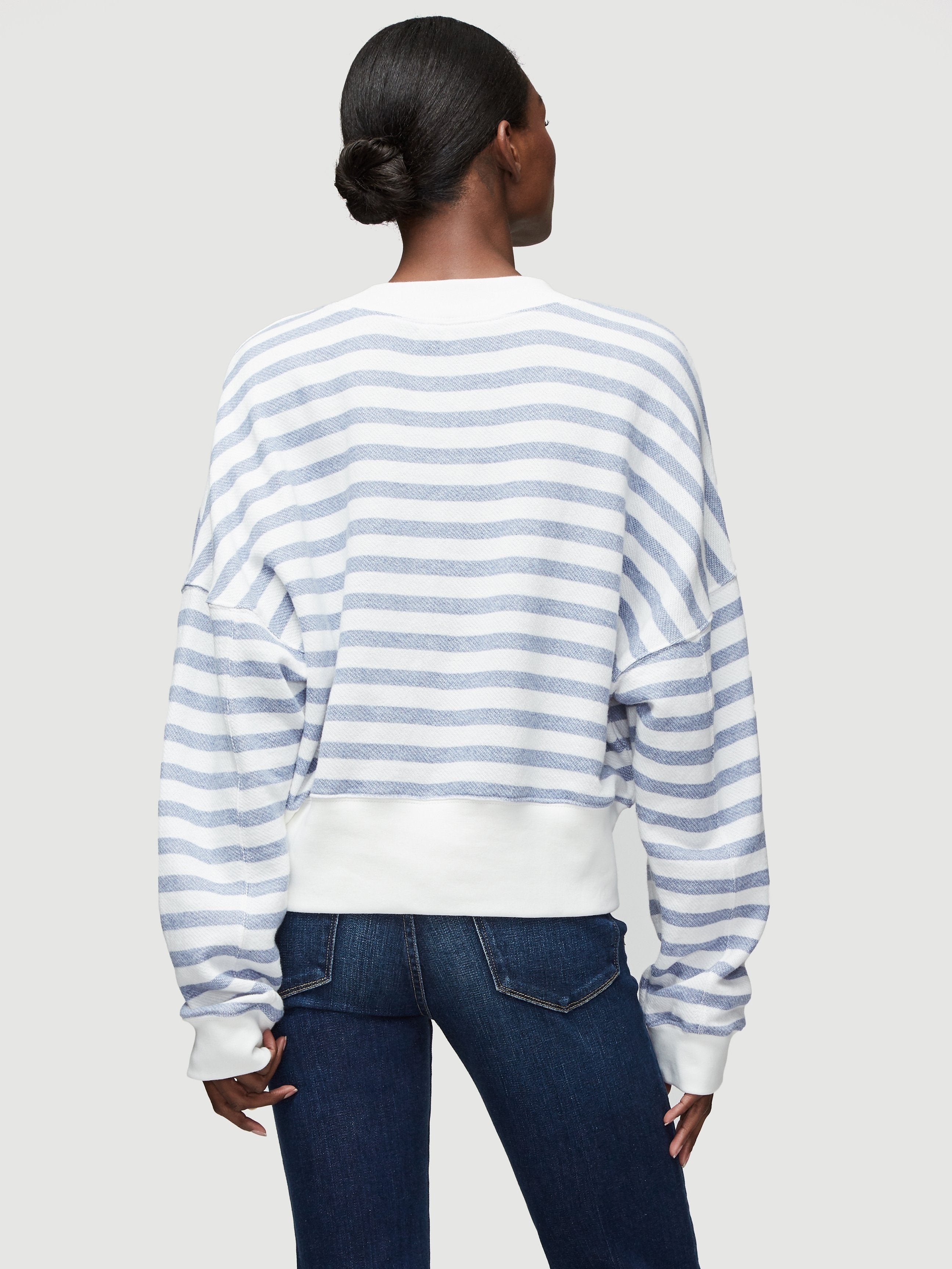 sweater back view