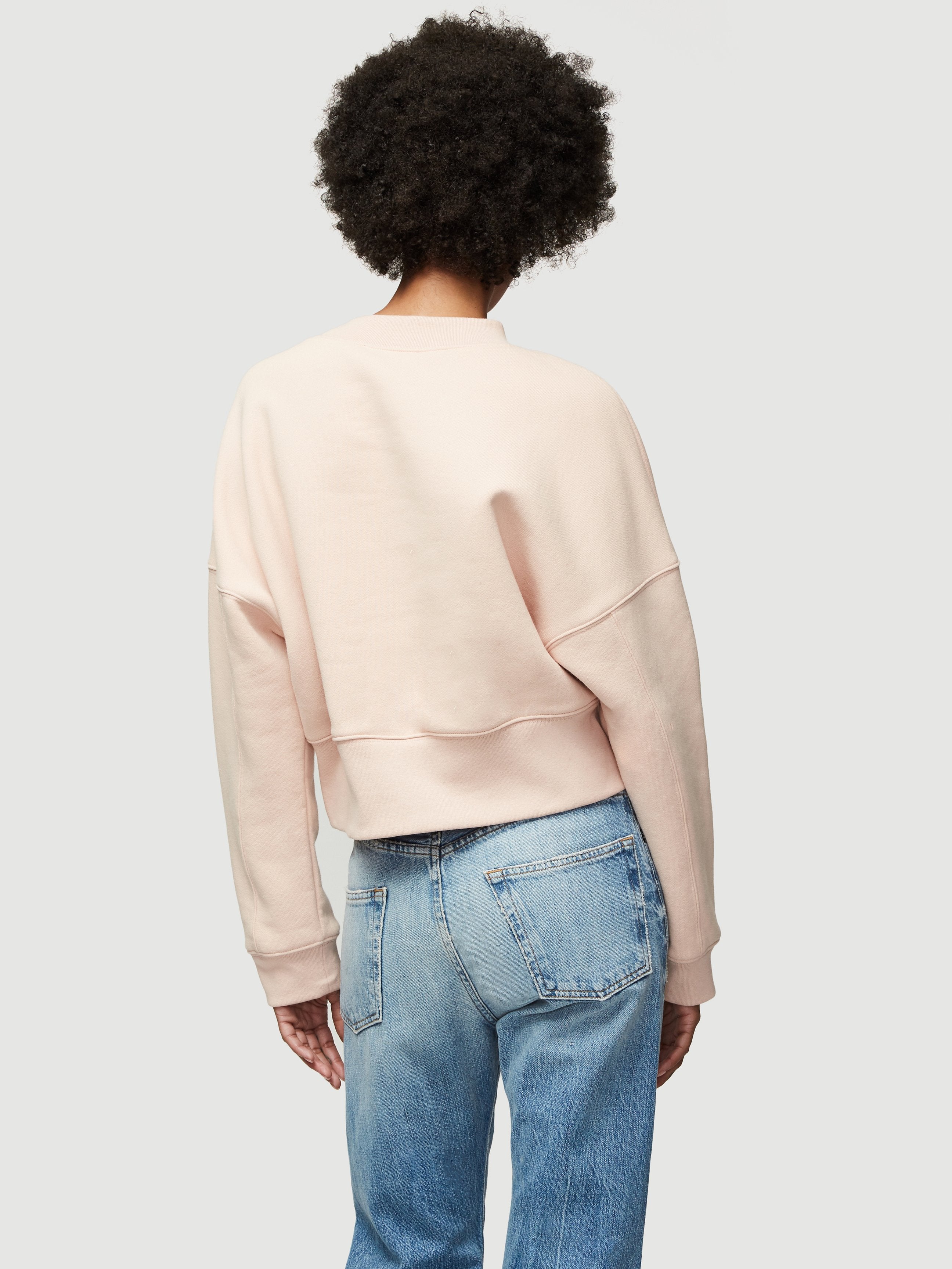 sweater back view