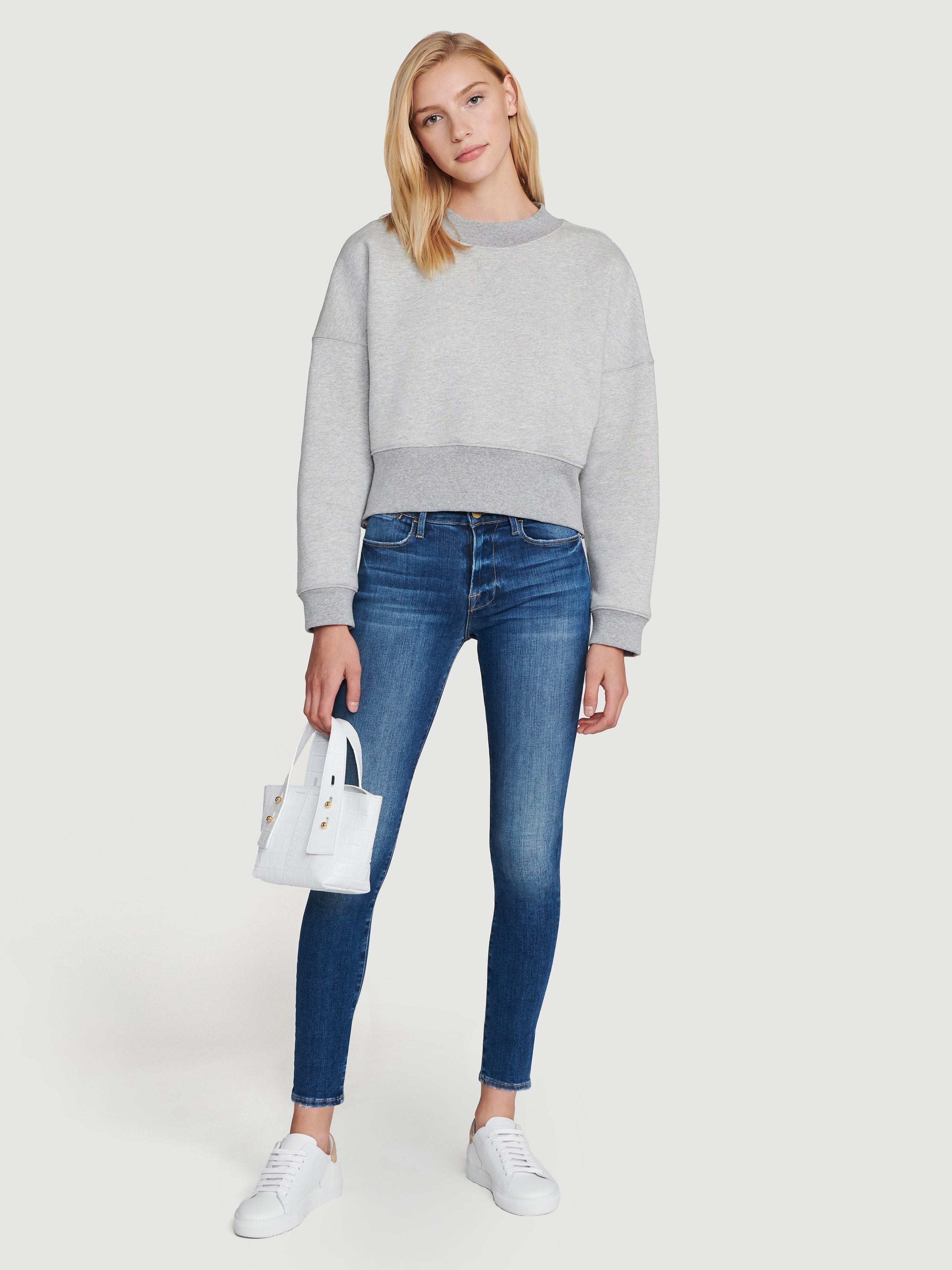 sweater front full body view