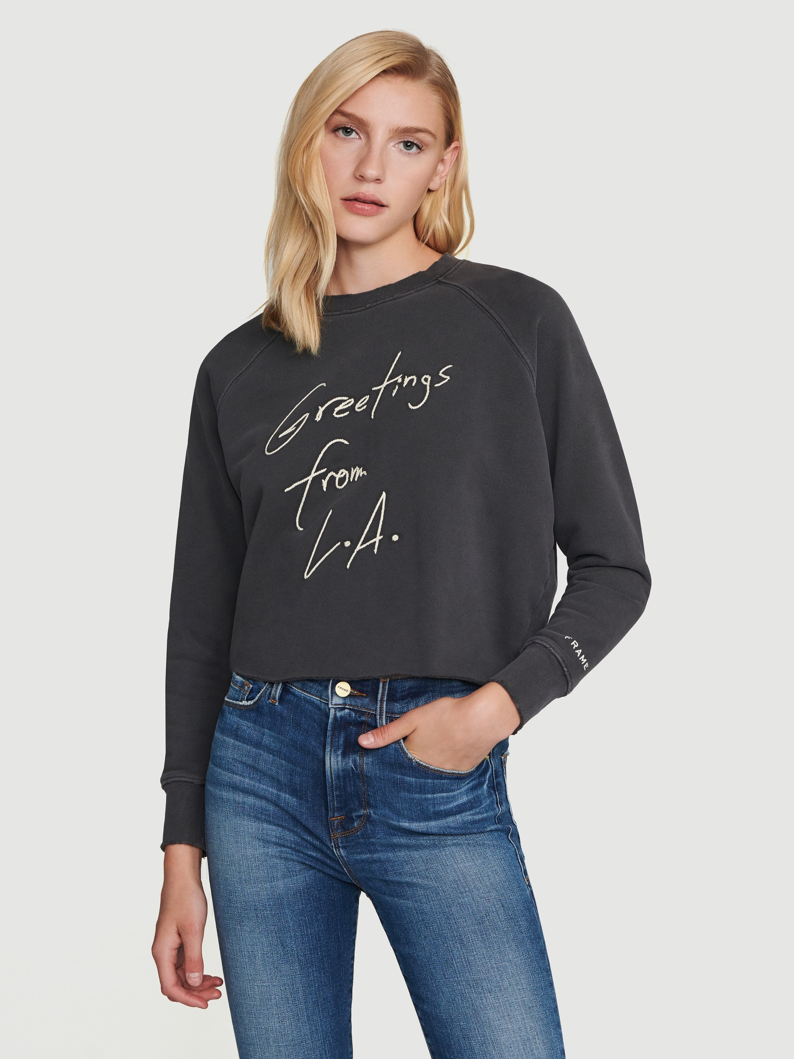sweater front view