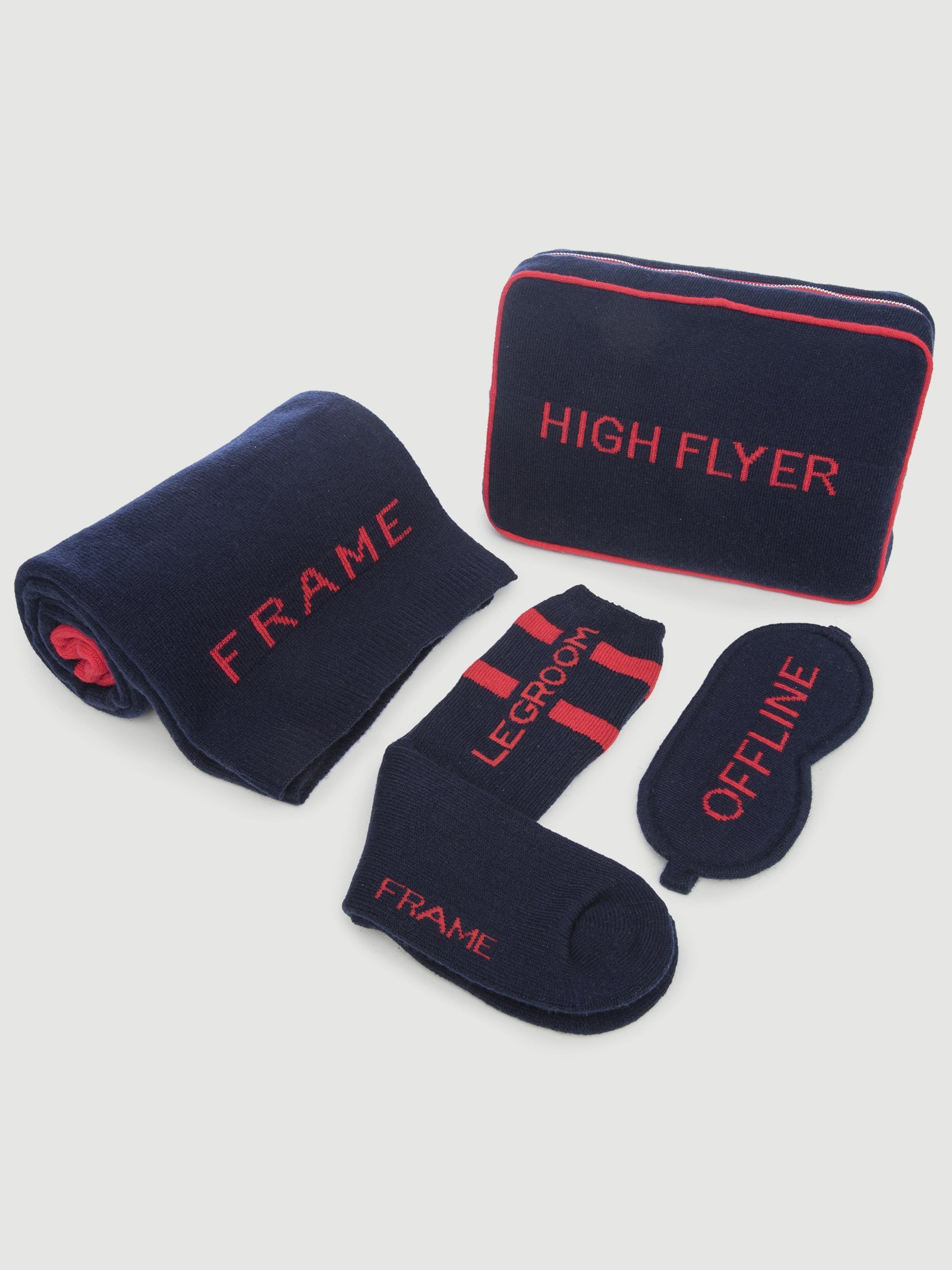 travel set front view