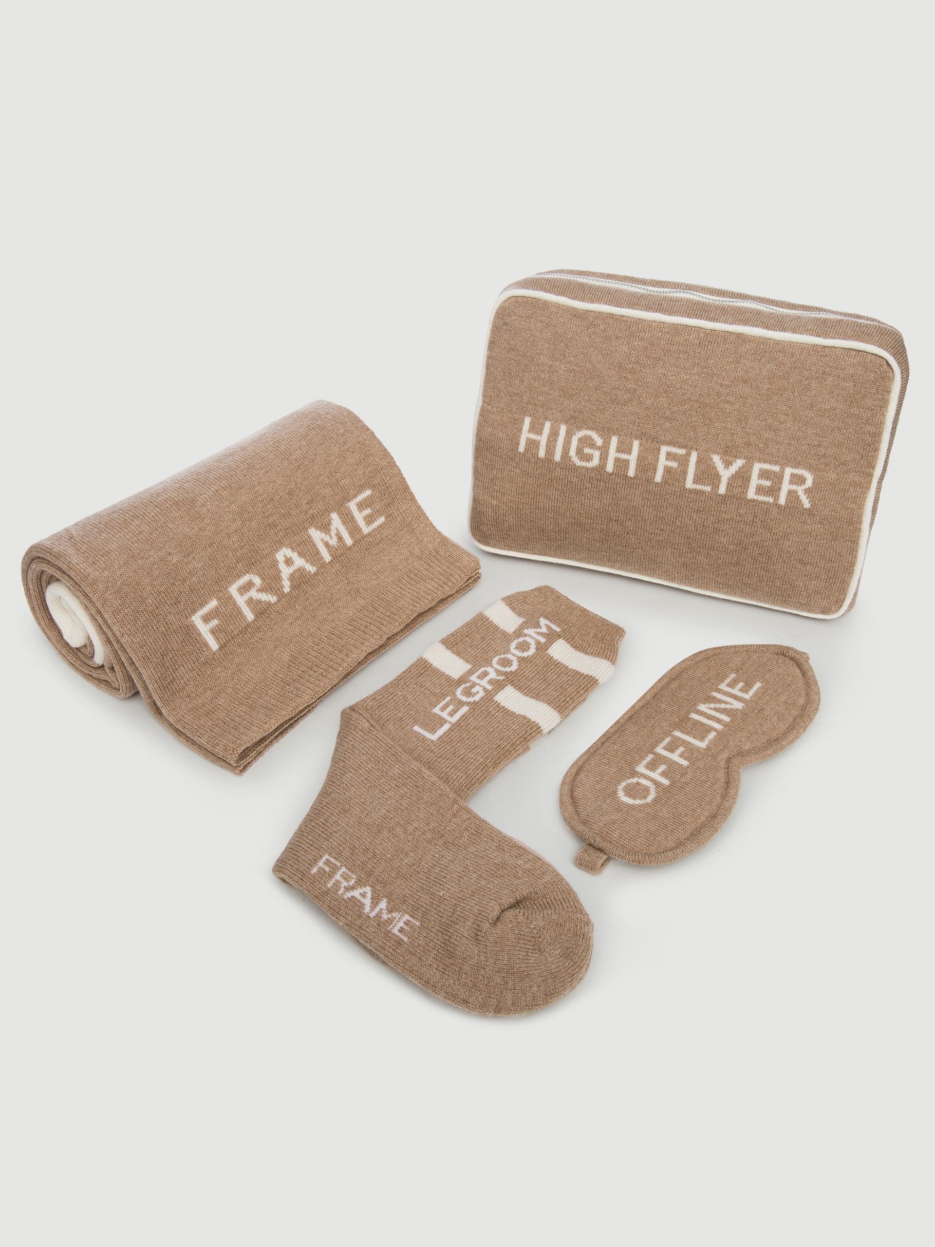 travel set front view