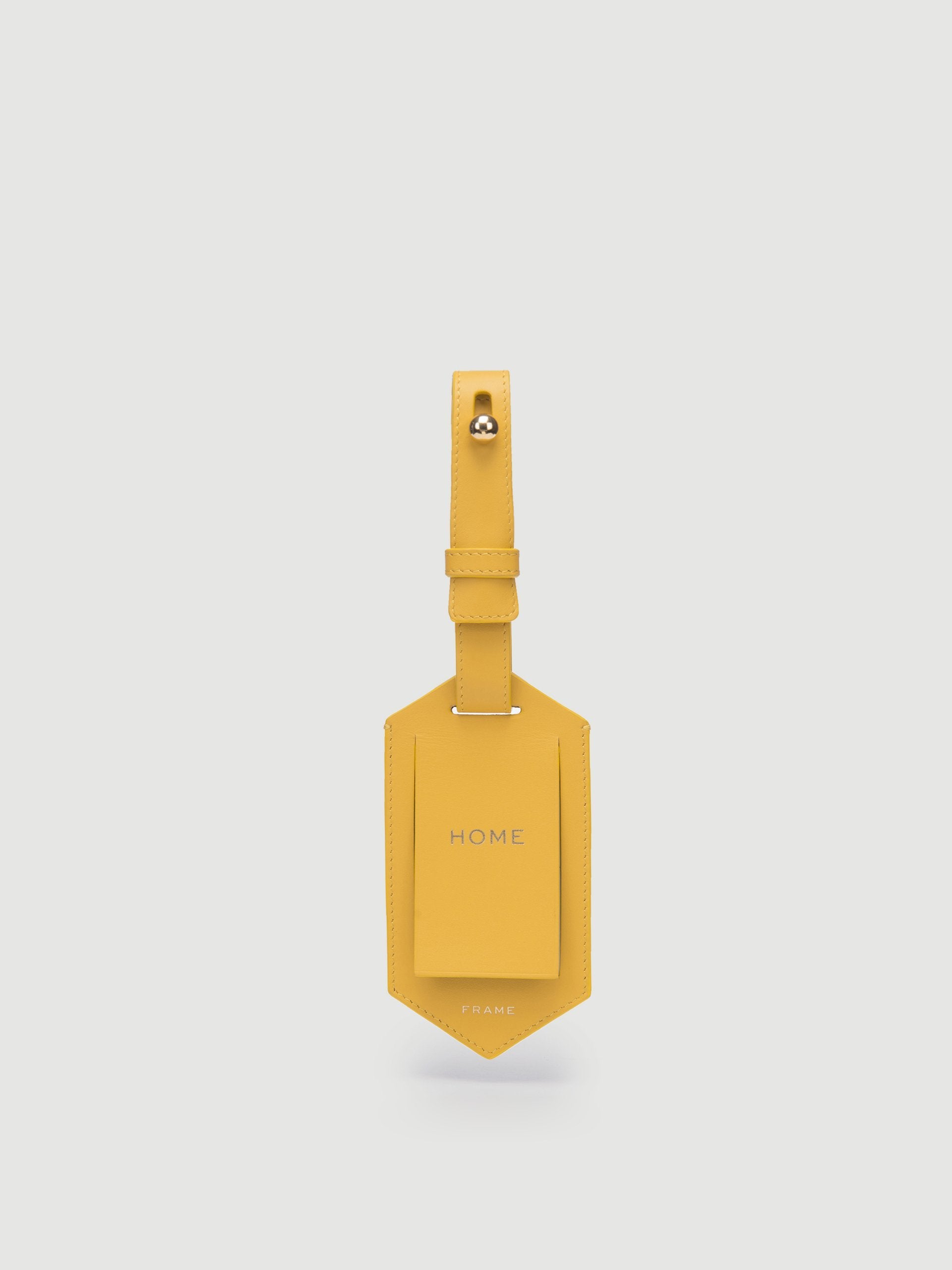 luggage tag front view