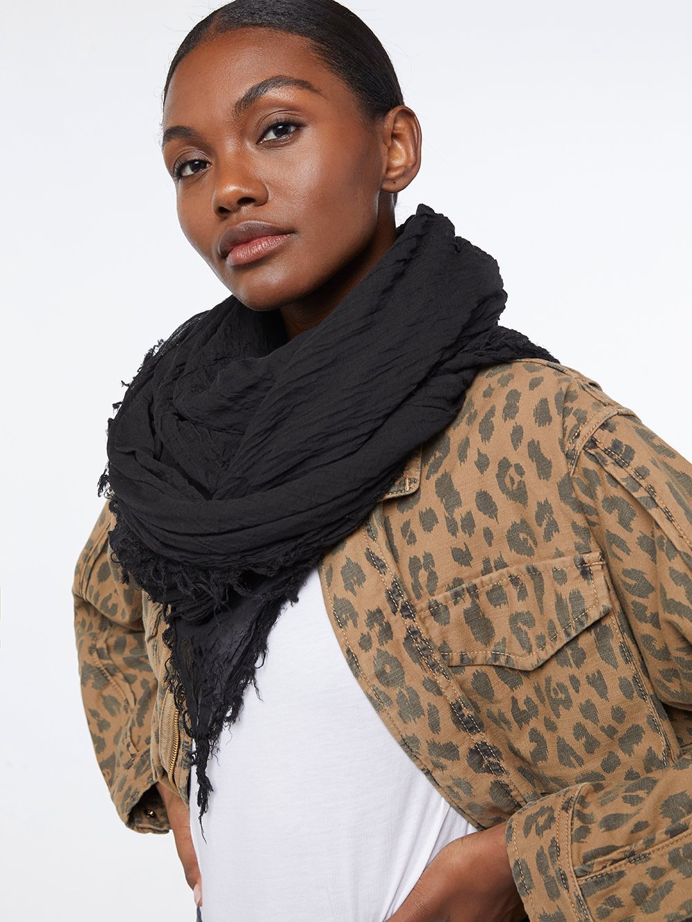 scarf front view