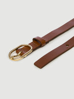 Petit Oval Buckle Belt 