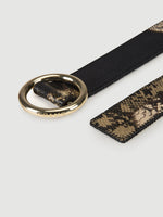 O Ring Patchwork Belt 