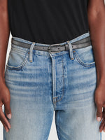 Petit Oval Buckle Belt 