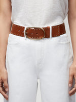 Grand Oval Buckle Belt 