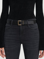 Square Buckle Belt 