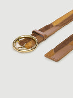 O Ring Patchwork Belt 